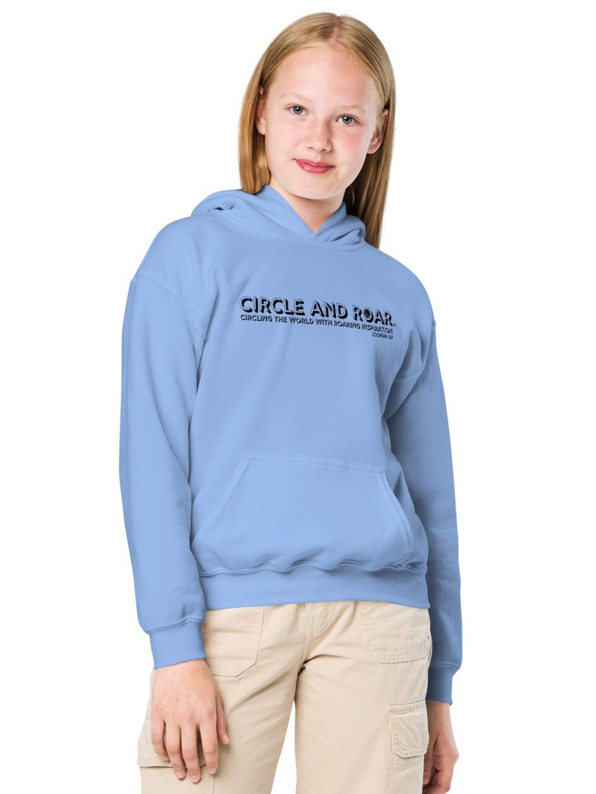Circle and Roar Youth Hoodie Joshua 1:9 product image (2)