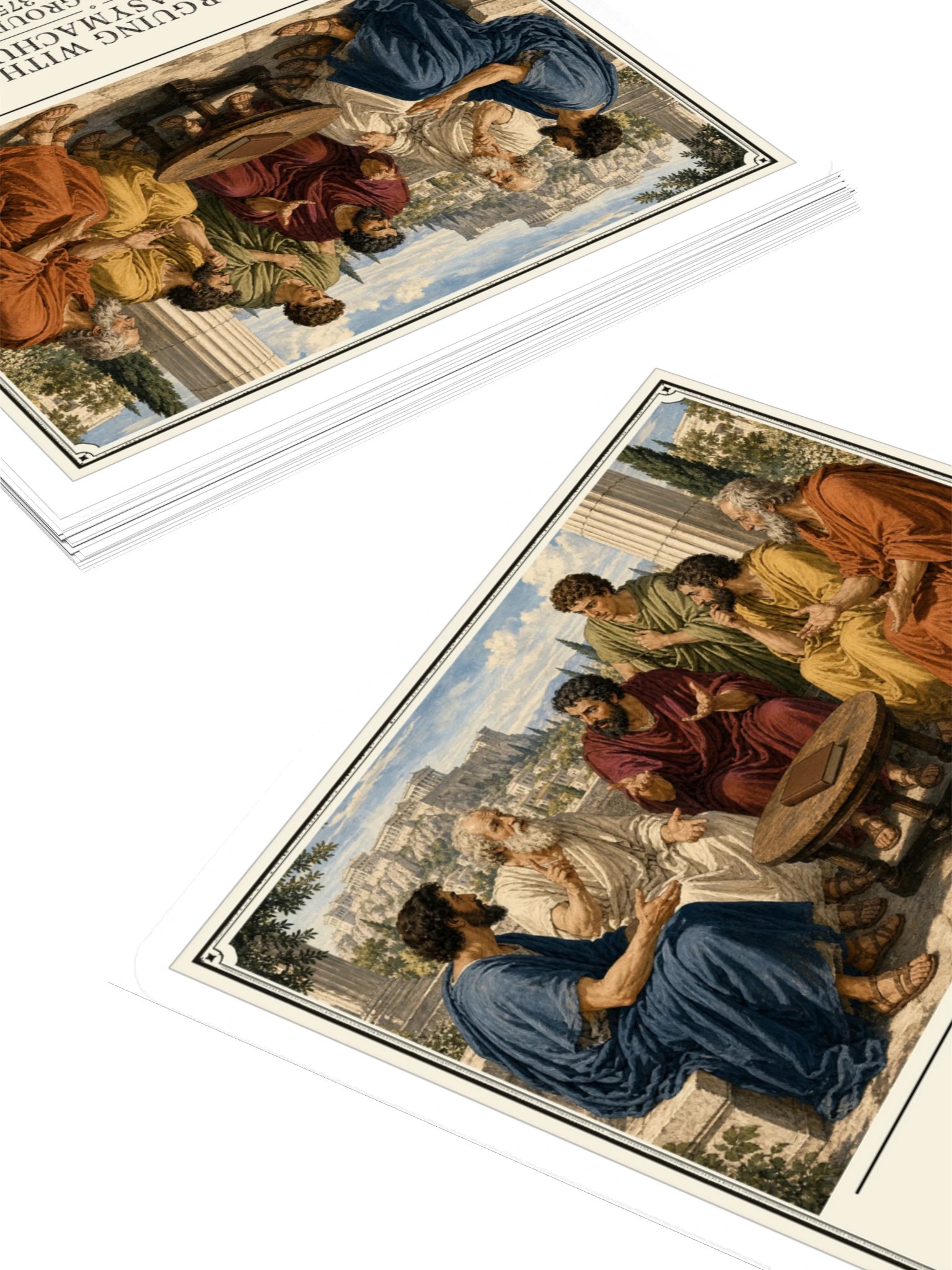 Arguing With Thrasymachus Group Chat Since 375 -- The Republic Sticker product image (4)