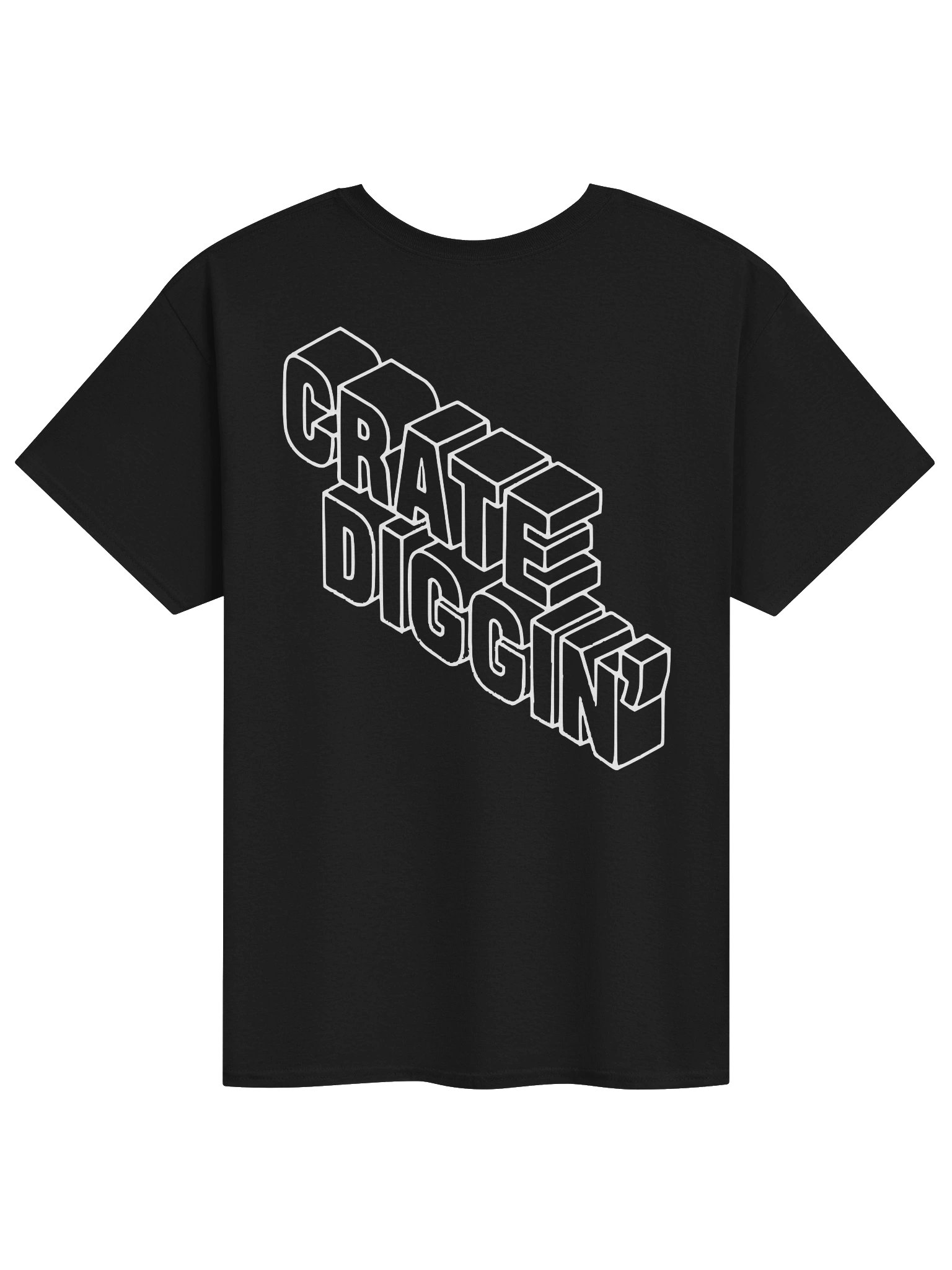 Crate Diggin' Library Record T-Shirt | Mr. ilango Boom Bap Merch product image (2)