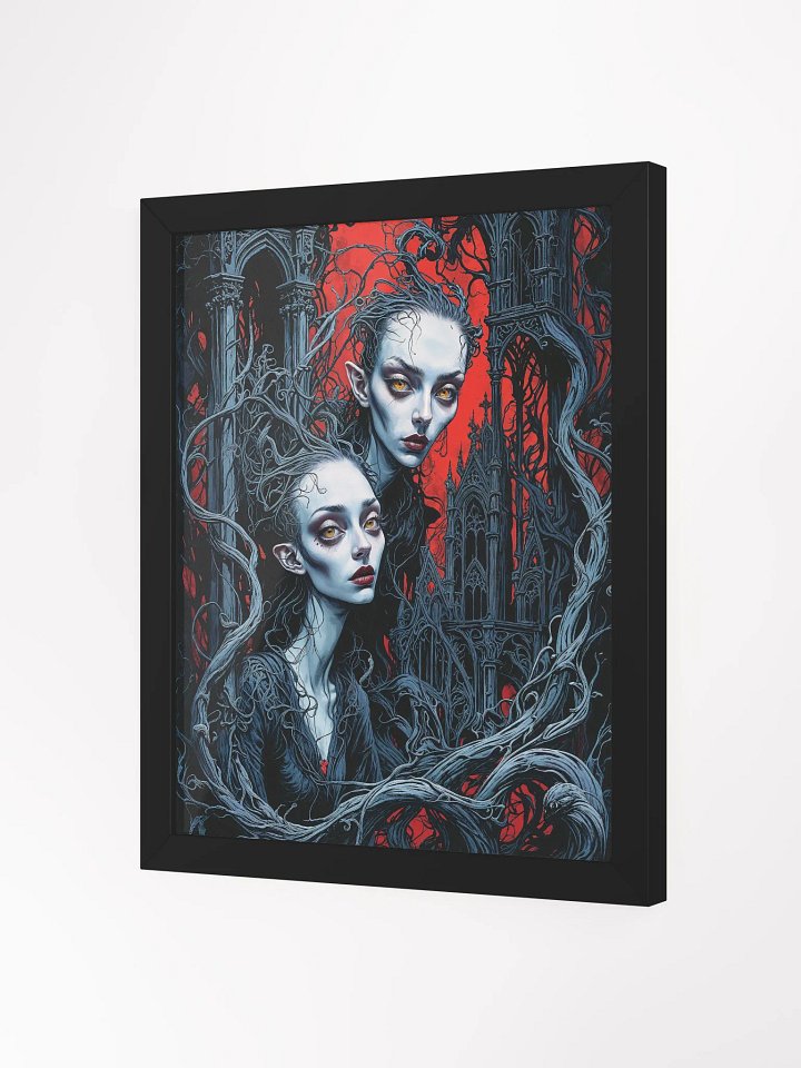 Blood Moon Sisters Framed Print product image (7)