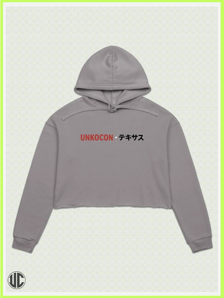 UnkoCon – Corpus Christi TX Skater Crop Hoodie product image (1)
