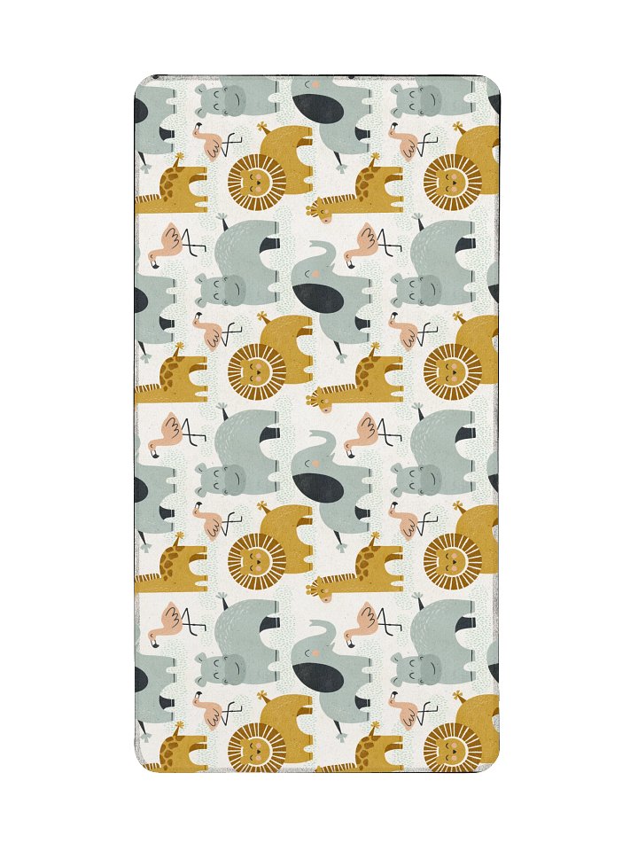 Retro Jungle Animals Desk Mat product image (2)