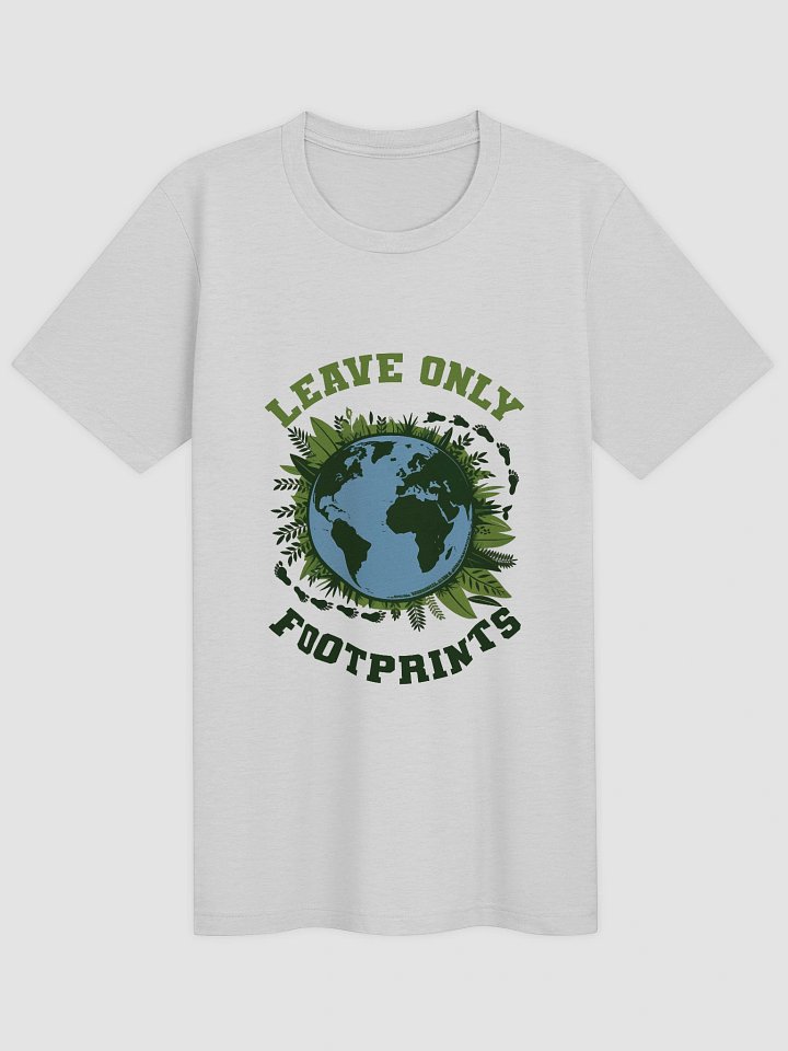 Leave Only Footprints, Care for Our Planet Triblend Tee product image (1)