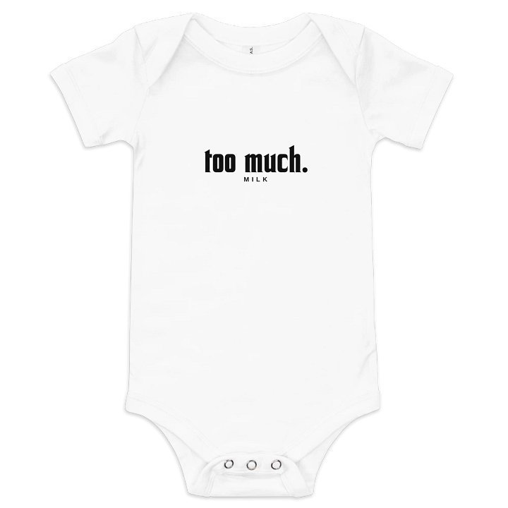 baby muchness onesie product image (1)