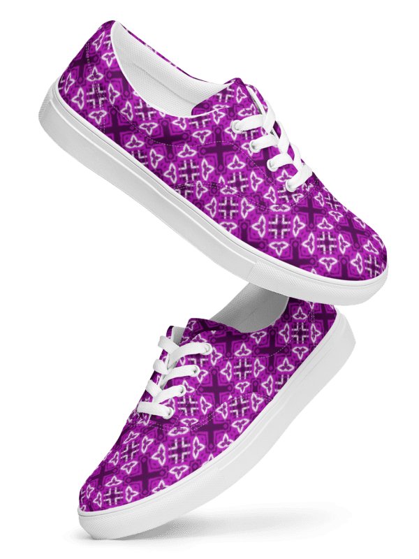 Geometric Fusion Lace-Up Shoes product image (4)