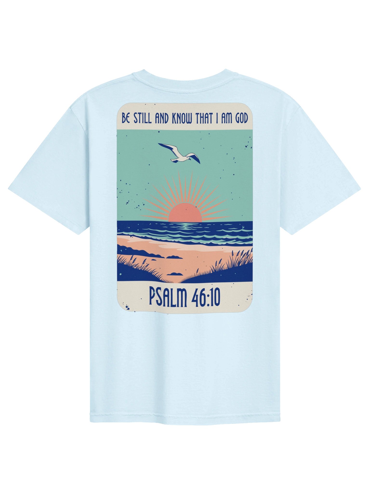 Be Still Coastal Tee (Psalm 46:10) product image (2)