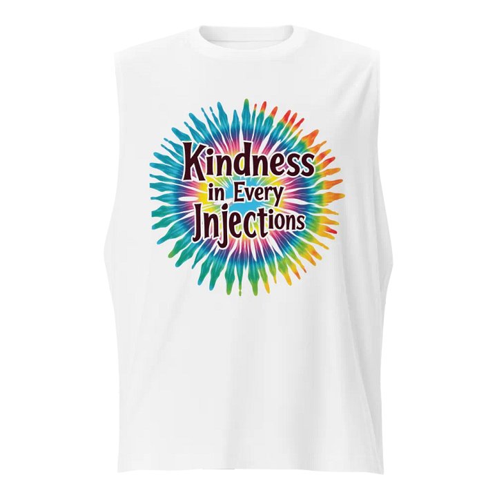 Kindness Injection Tie-Dye Muscle Tank product image (5)