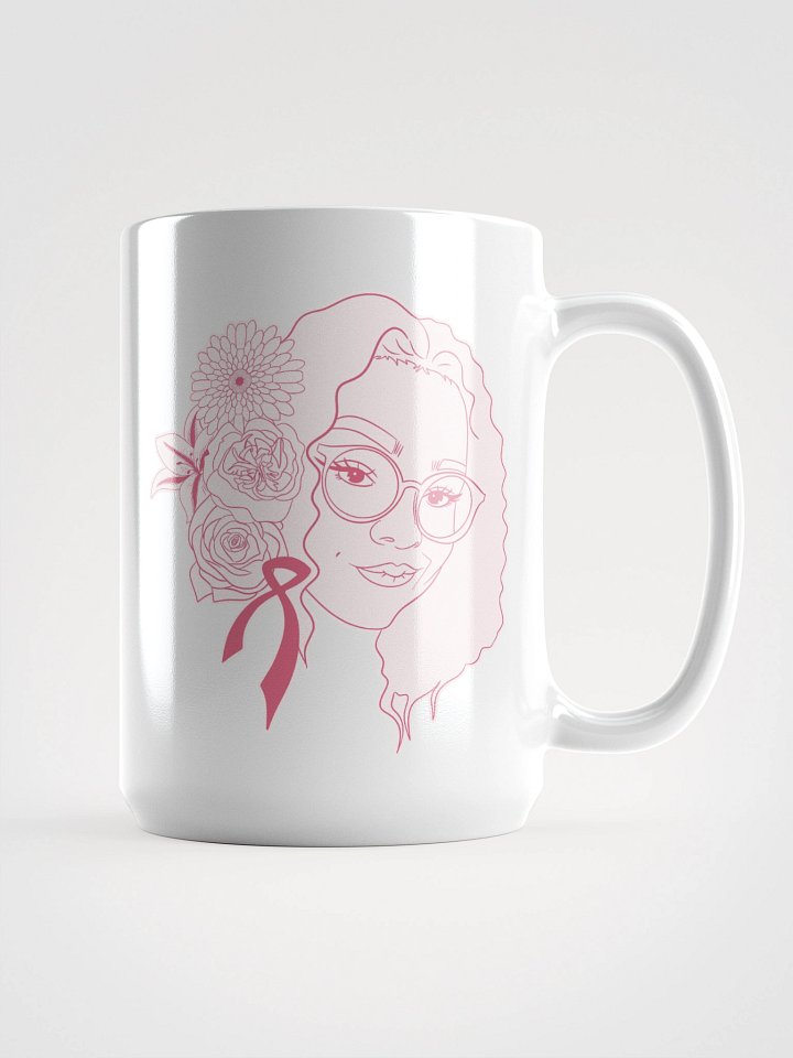 Floral Vision White Glossy Mug product image (1)