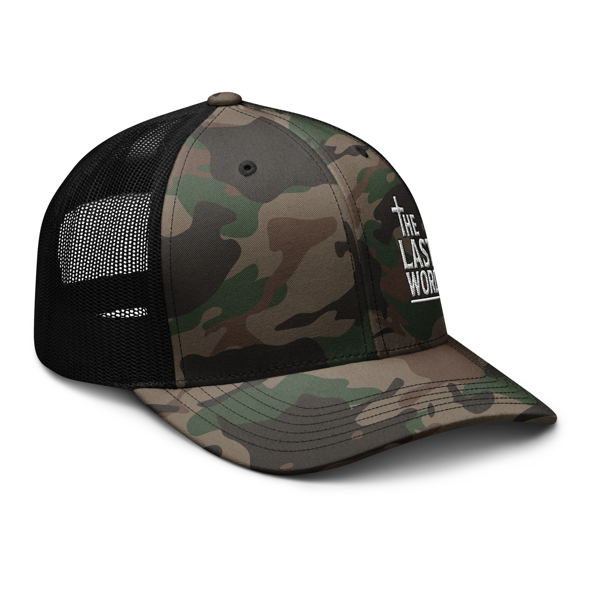 The Last Word Camo Hat product image (6)