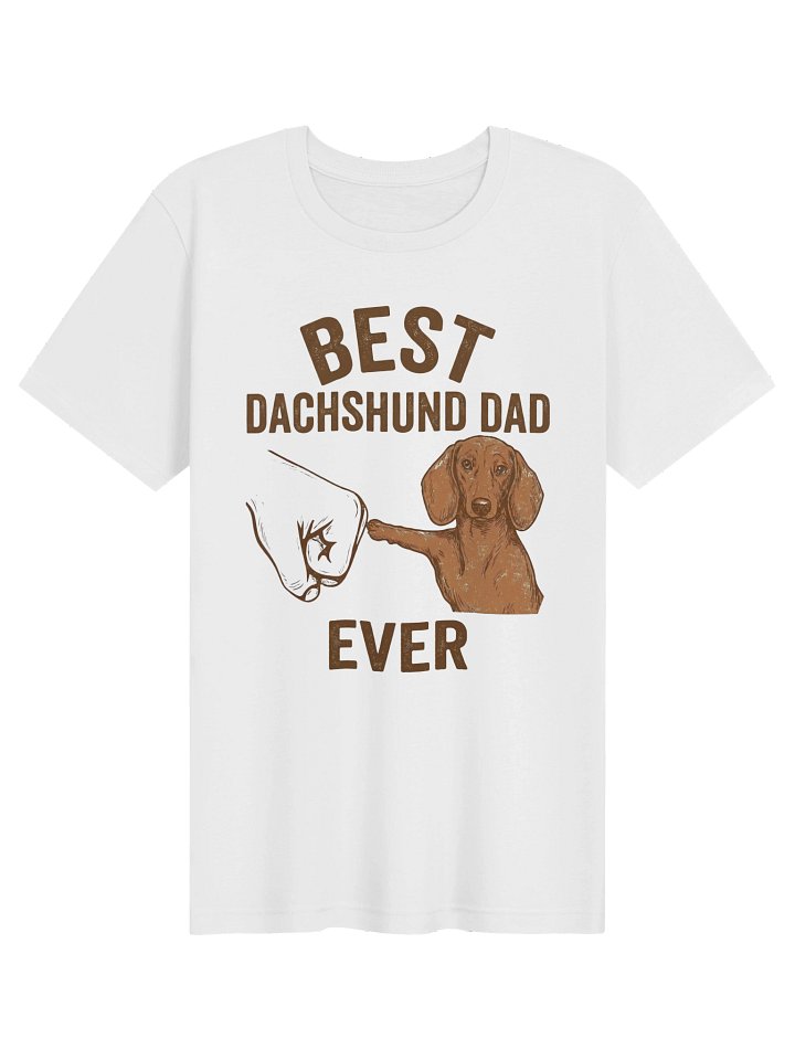 Best Dachshund Dad Ever tshirt product image (91)