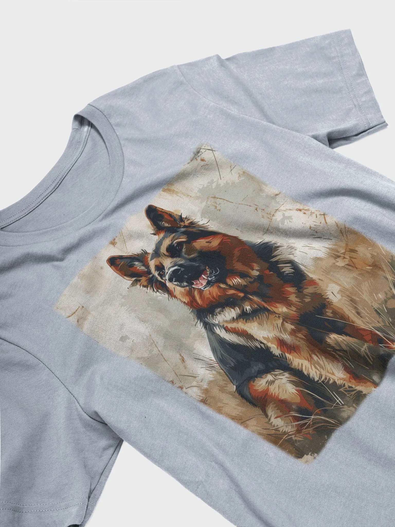 German Shepherd - retro painting product image (4)