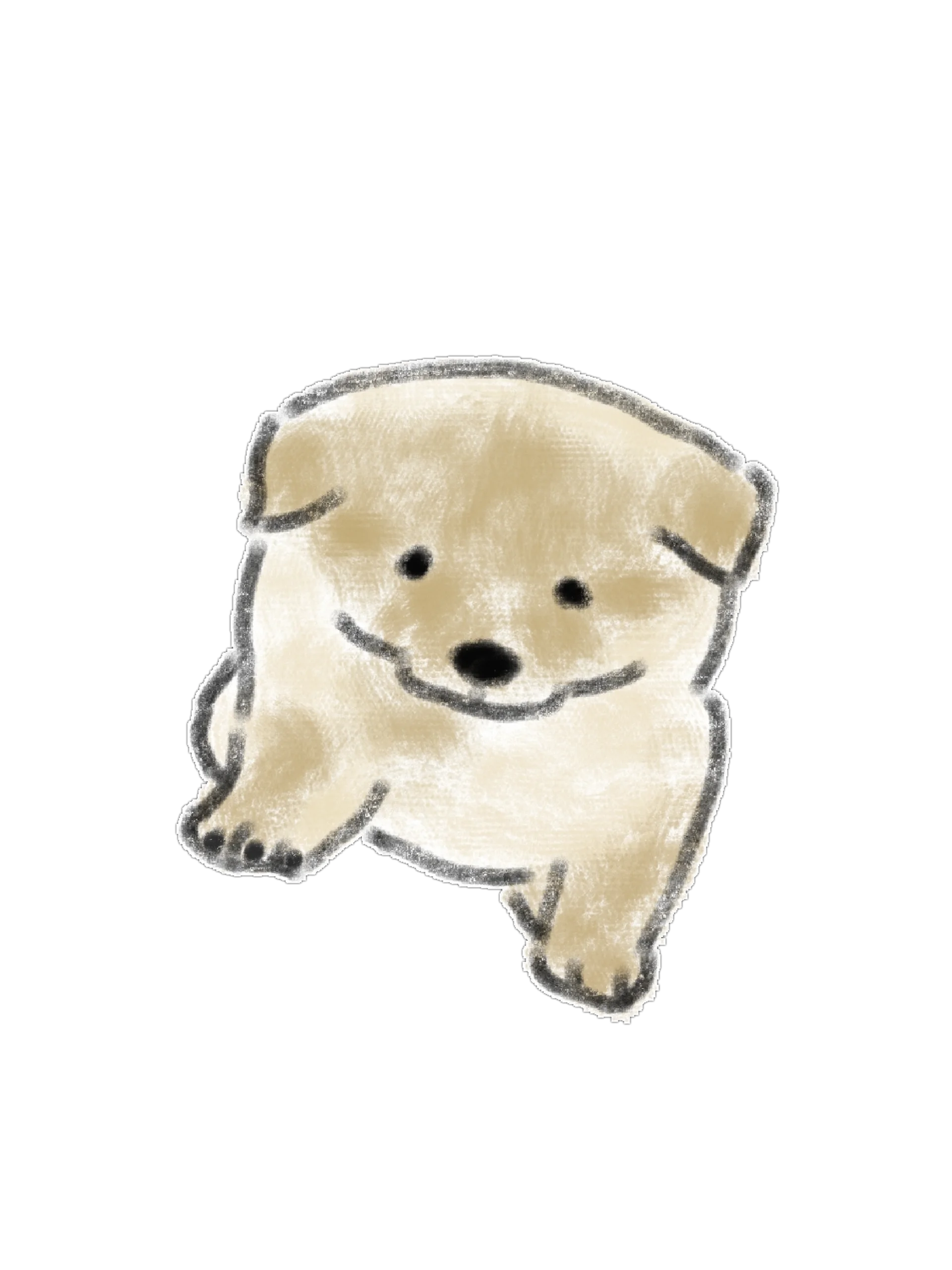 12 Hand-Drawn Dog PNG Clipart Bundle product image (8)