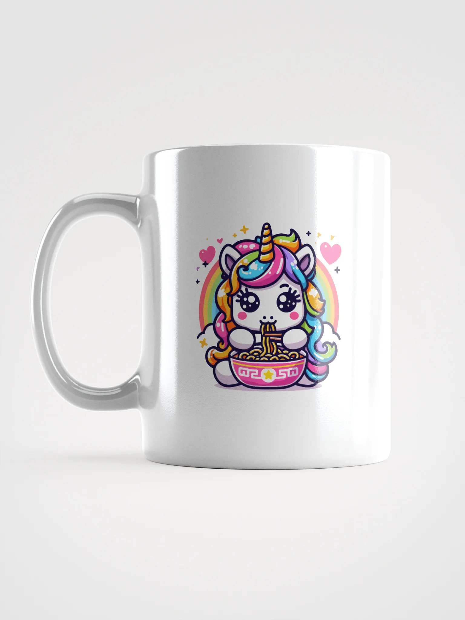 Rainbow Unicorn Noodle Party Mug product image (17)