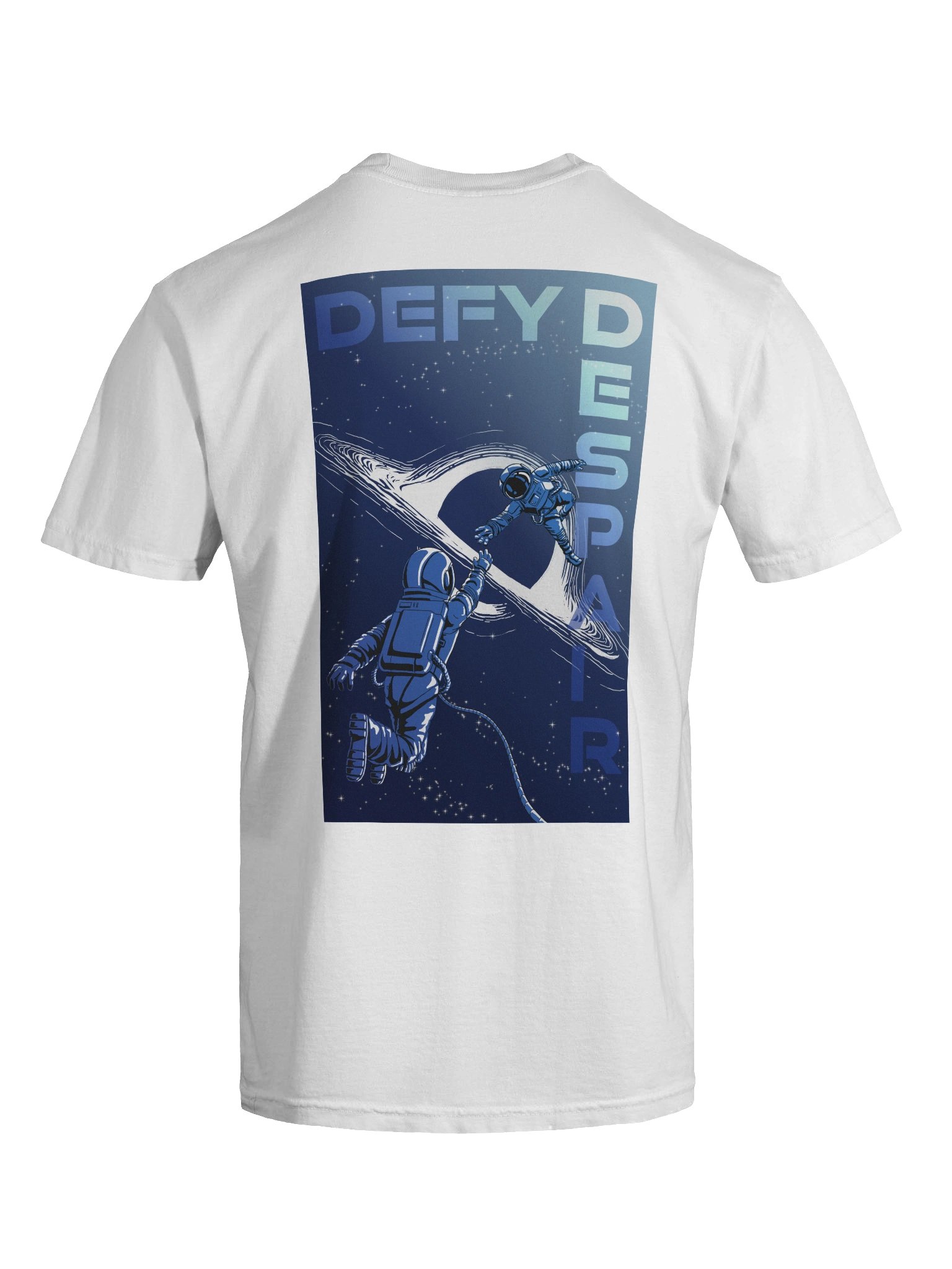 DEFY DESPAIR ASTRONAUTS Eclogue Press tee product image (39)