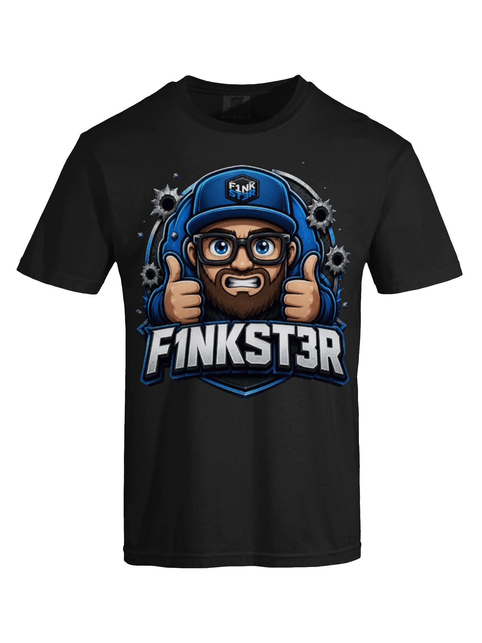 F1NKST3R Thumbs-Up Gaming Logo Tee product image (5)