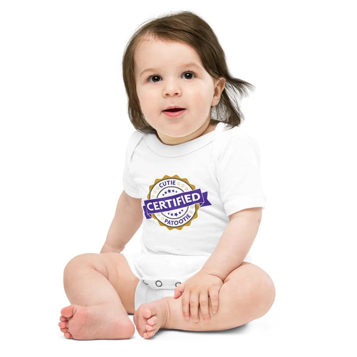 Certified Cutie Patootie Baby One Piece product image (2)