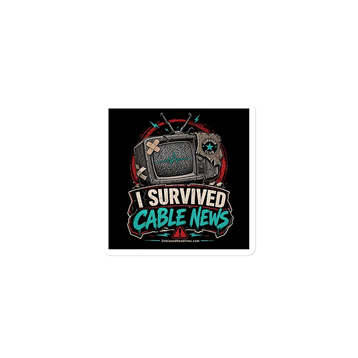 I Survived Cable News Magnet product image (1)