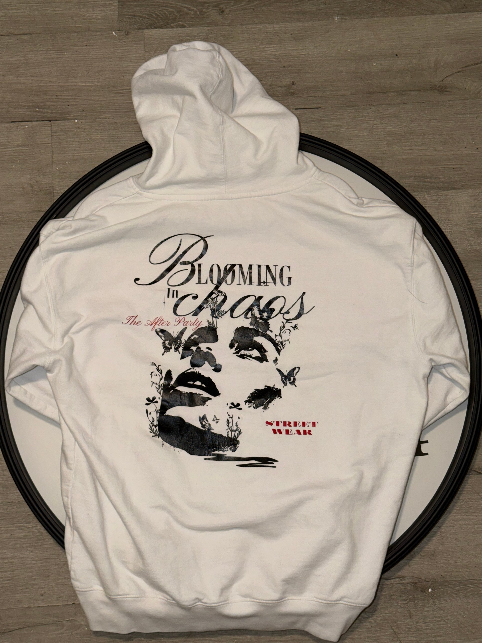 T.A.P Blooming in chaos Hoodie Graphic product image (2)