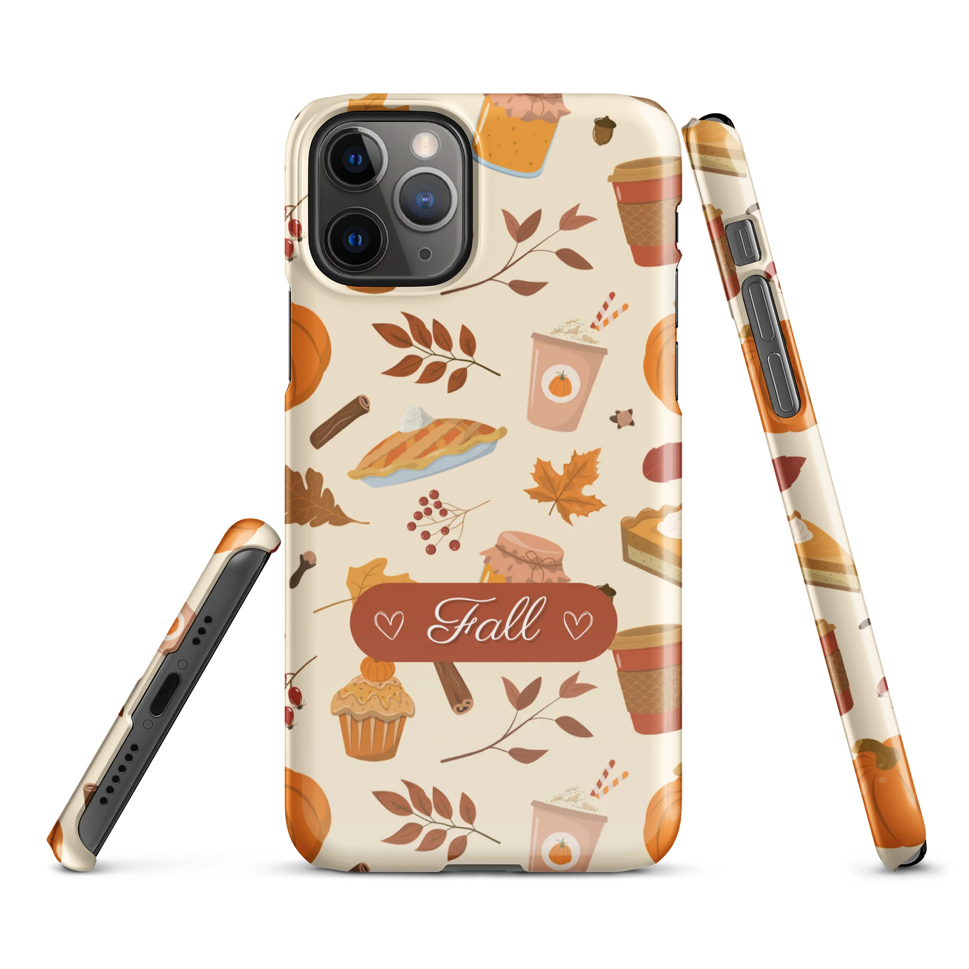 Fall Pumpkin Spice iPhone Snap Case product image (2)
