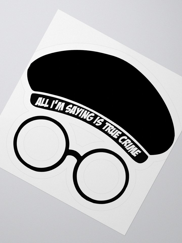 True Crime Spectacles Sticker Set product image (5)