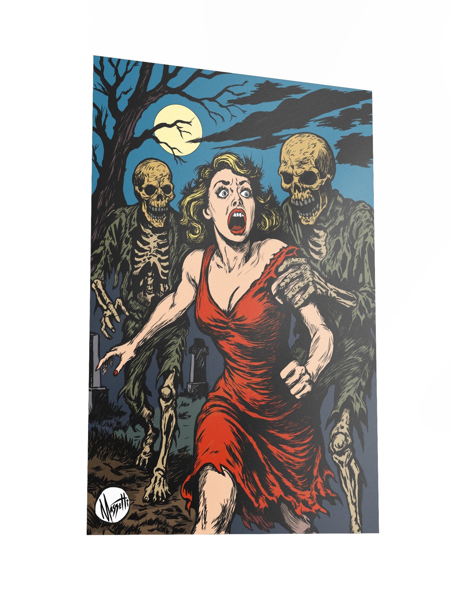 Midnight In a Cemetery Art Print product image (2)