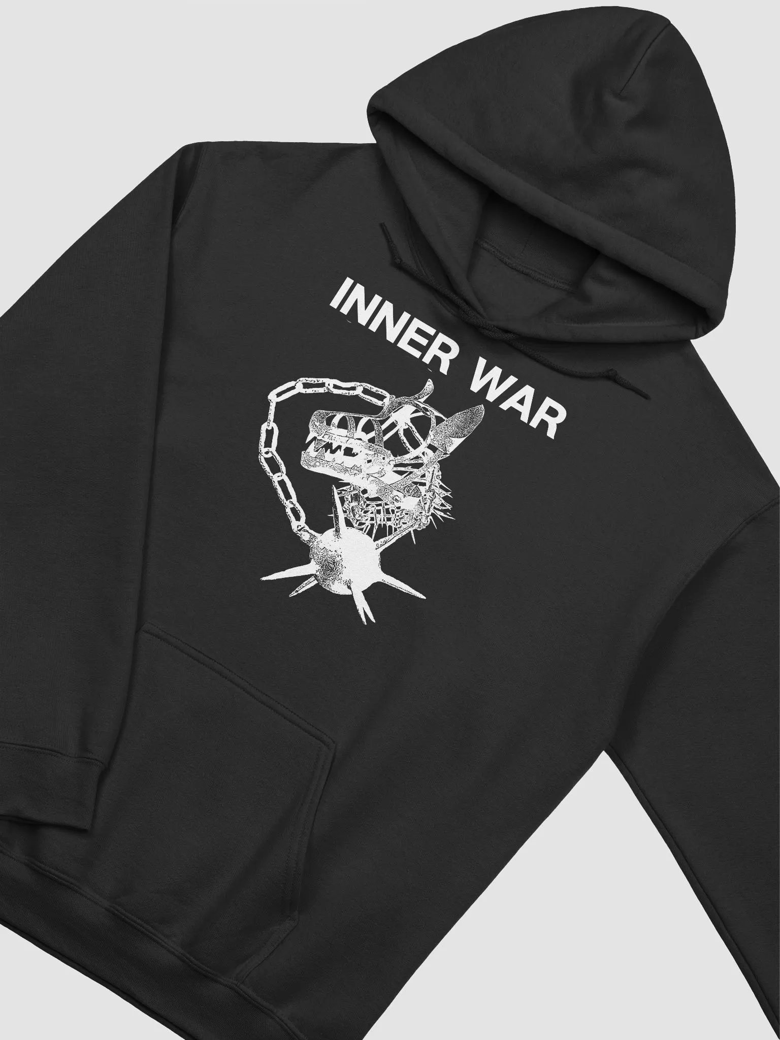 INNER WAR - Hoodie Black product image (3)