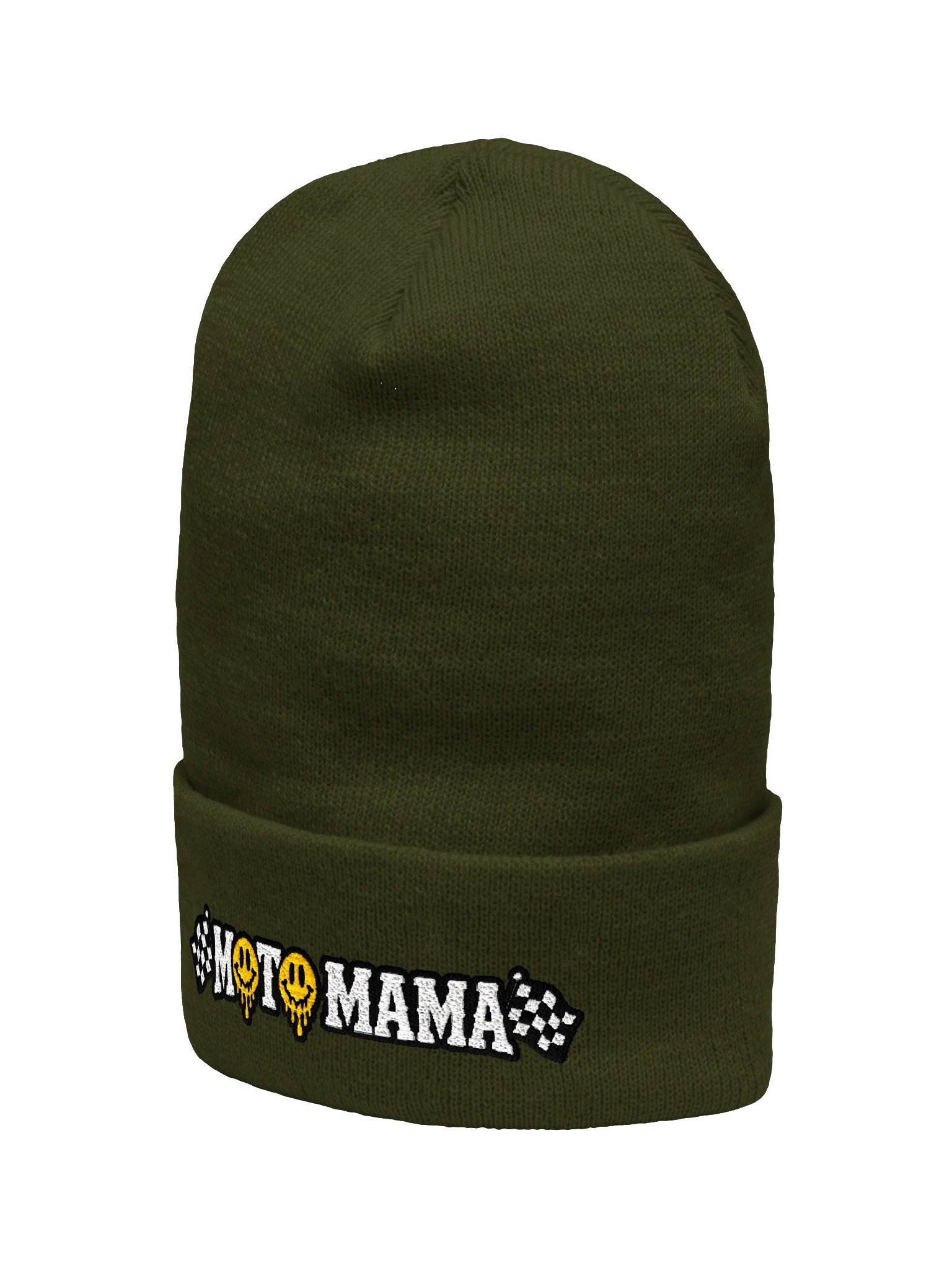 Smiley Moto Mama Beanie product image (2)