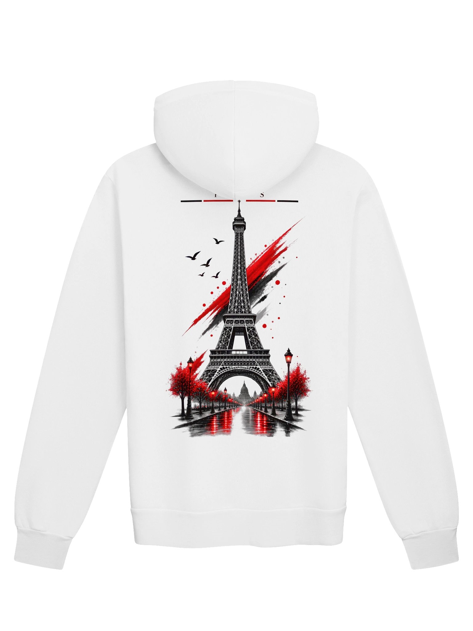 Paris Eiffel Tower French Flag Hoodie product image (22)