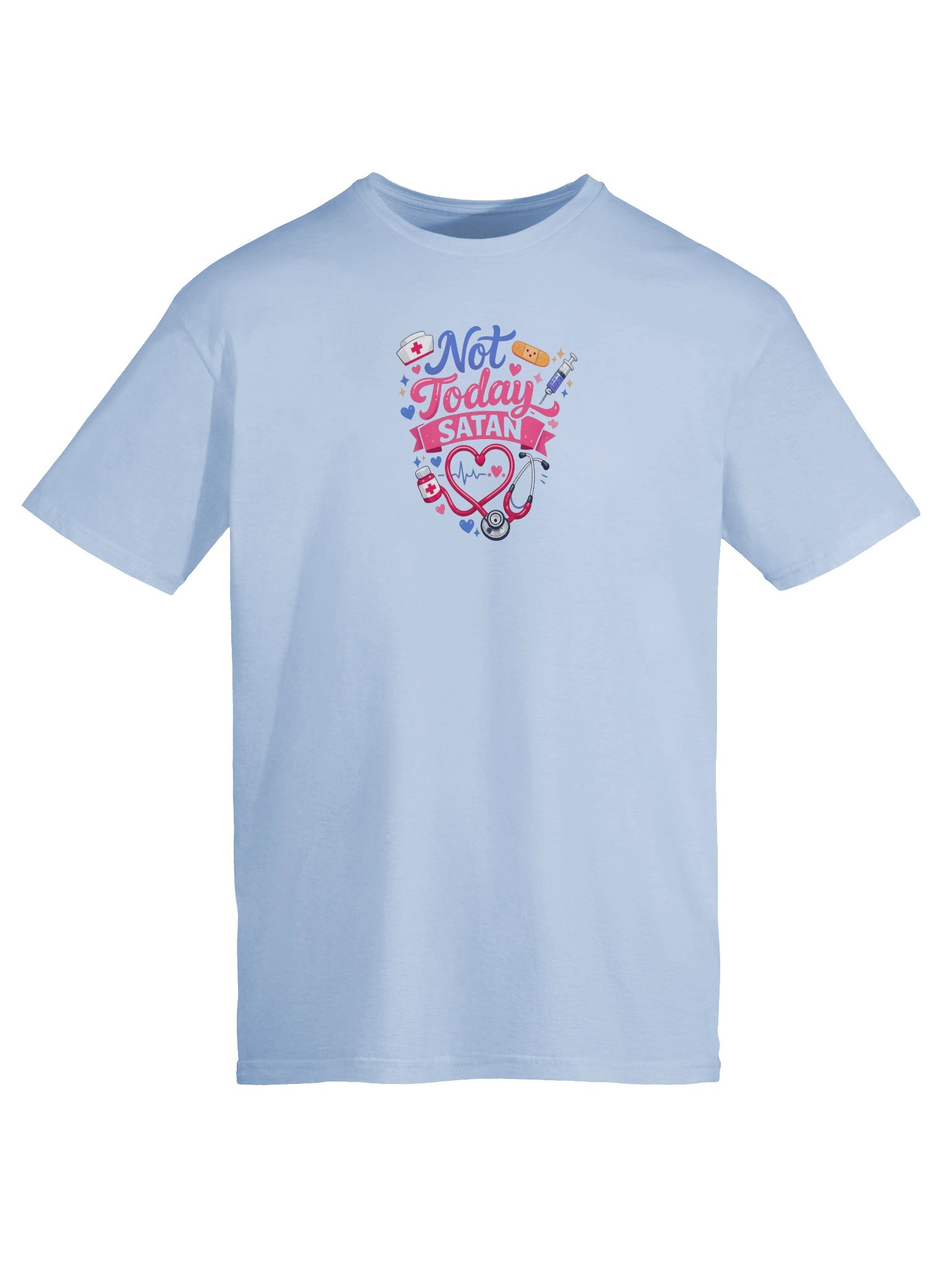 Nt Today Satan Nurse Unisex Soft T product image (15)