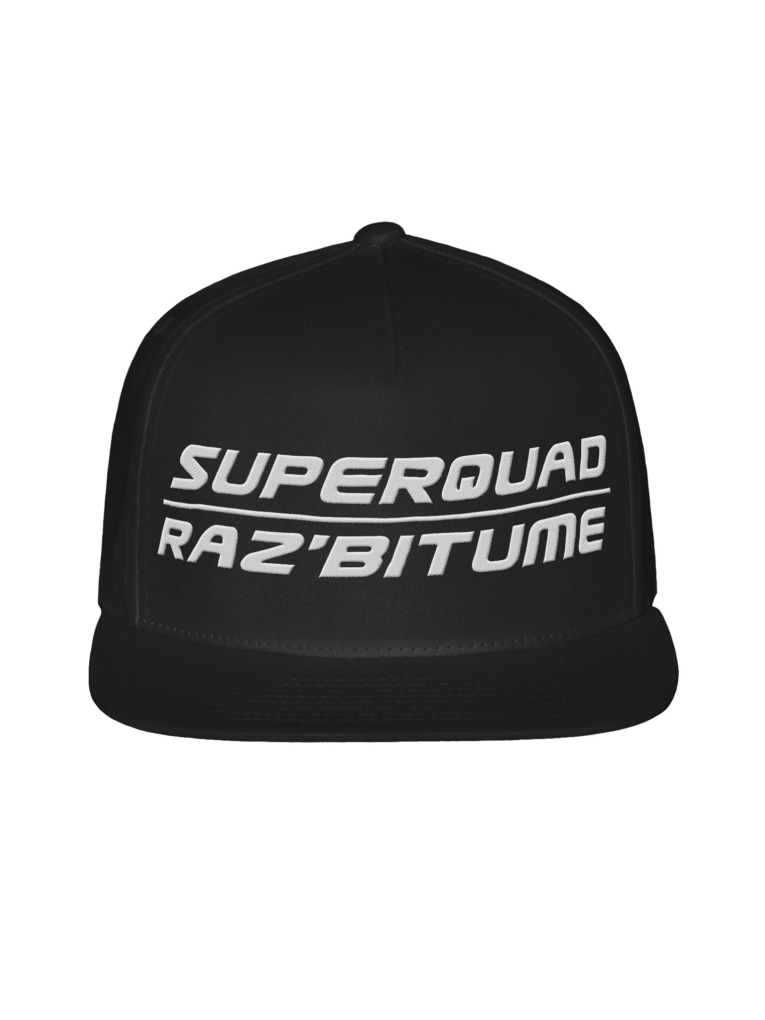 Superquad Raz'bitume blanc - Snapback product image (1)