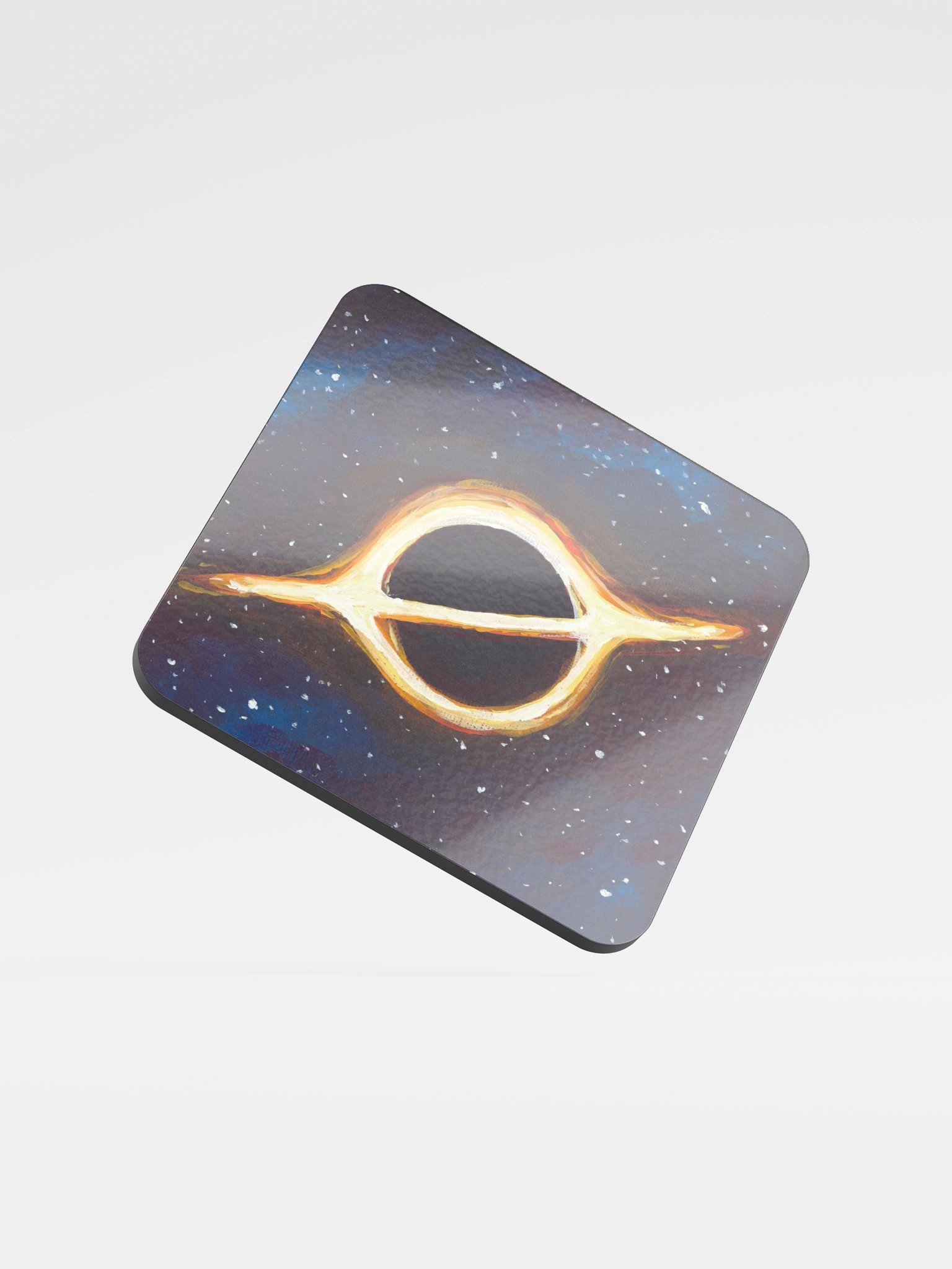 Black Hole Glossed Coaster product image (2)
