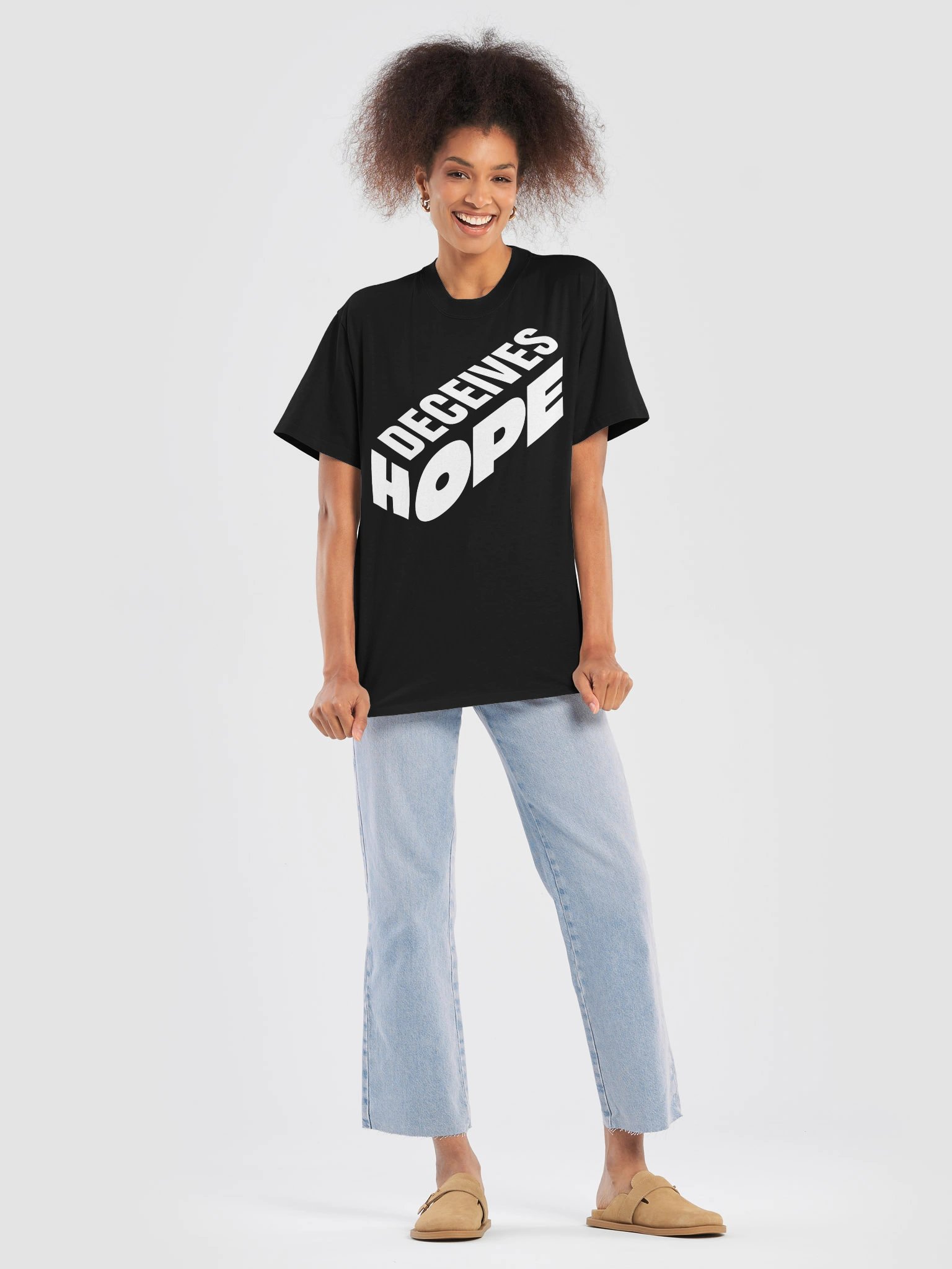 HOPE DECEIVES — Oversized Tee product image (5)