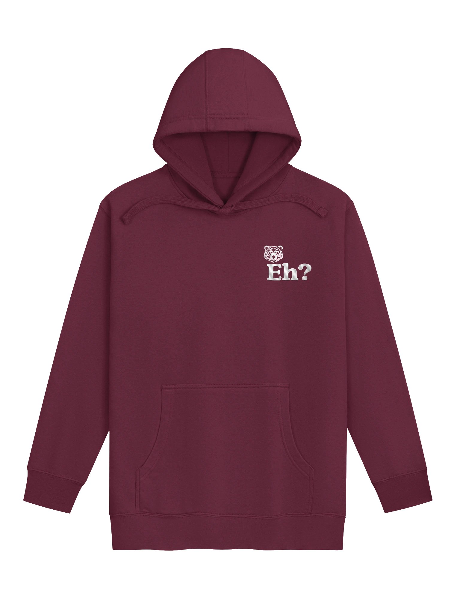 Eh? Bear Embroidered Hoodie product image (13)