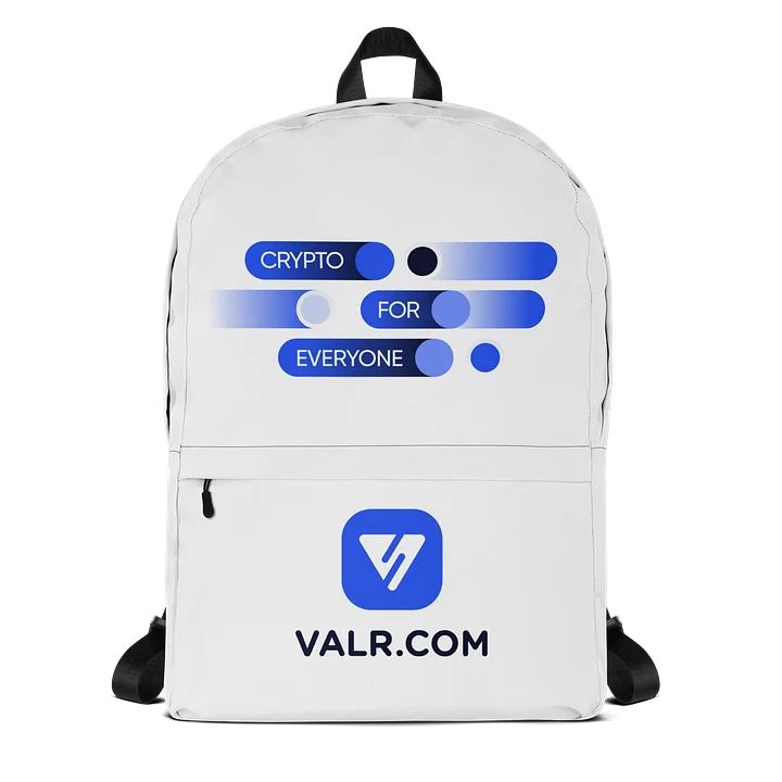 Black & White VALR Backpack product image (1)
