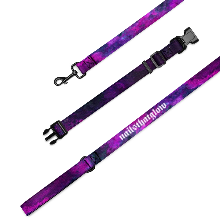 Cosmic Stain - nailshatglow Collar & Leash product image (2)