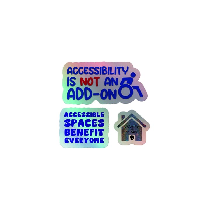 Access Holo Sticker Sheet product image (1)
