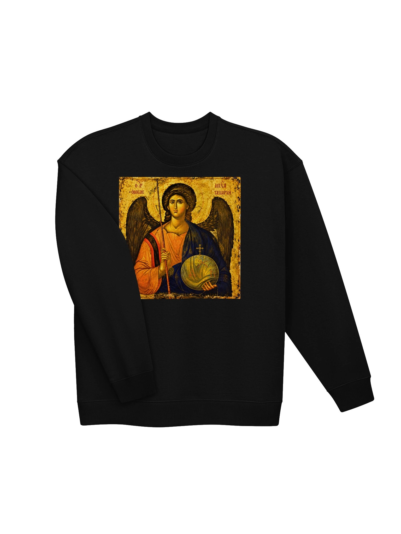 Orthodox Michael The Archangel Oversized Organic Long Sleeve product image (3)
