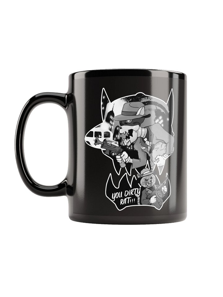 Mobster Kats Black Glossy Mug product image (1)
