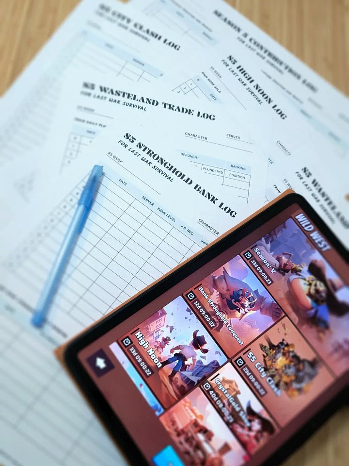 Season 5 Printable Planner Kit for Last War Survival product image (2)