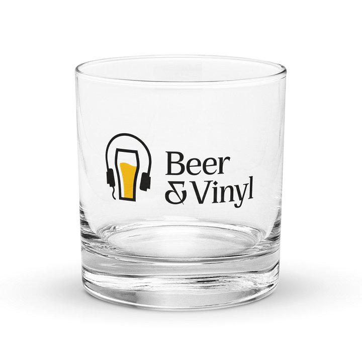 Beer & Vinyl Rocks Glass product image (1)