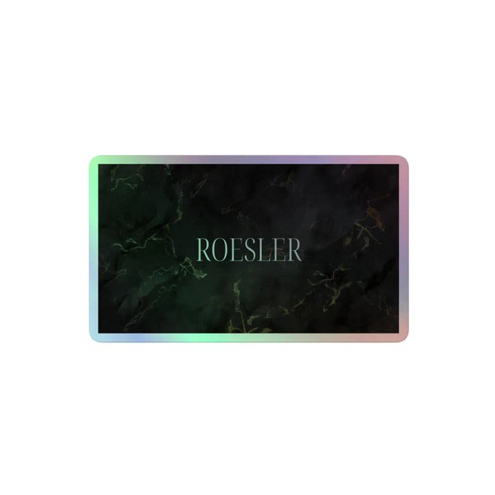 Marble Holographic Sticker Set product image (2)