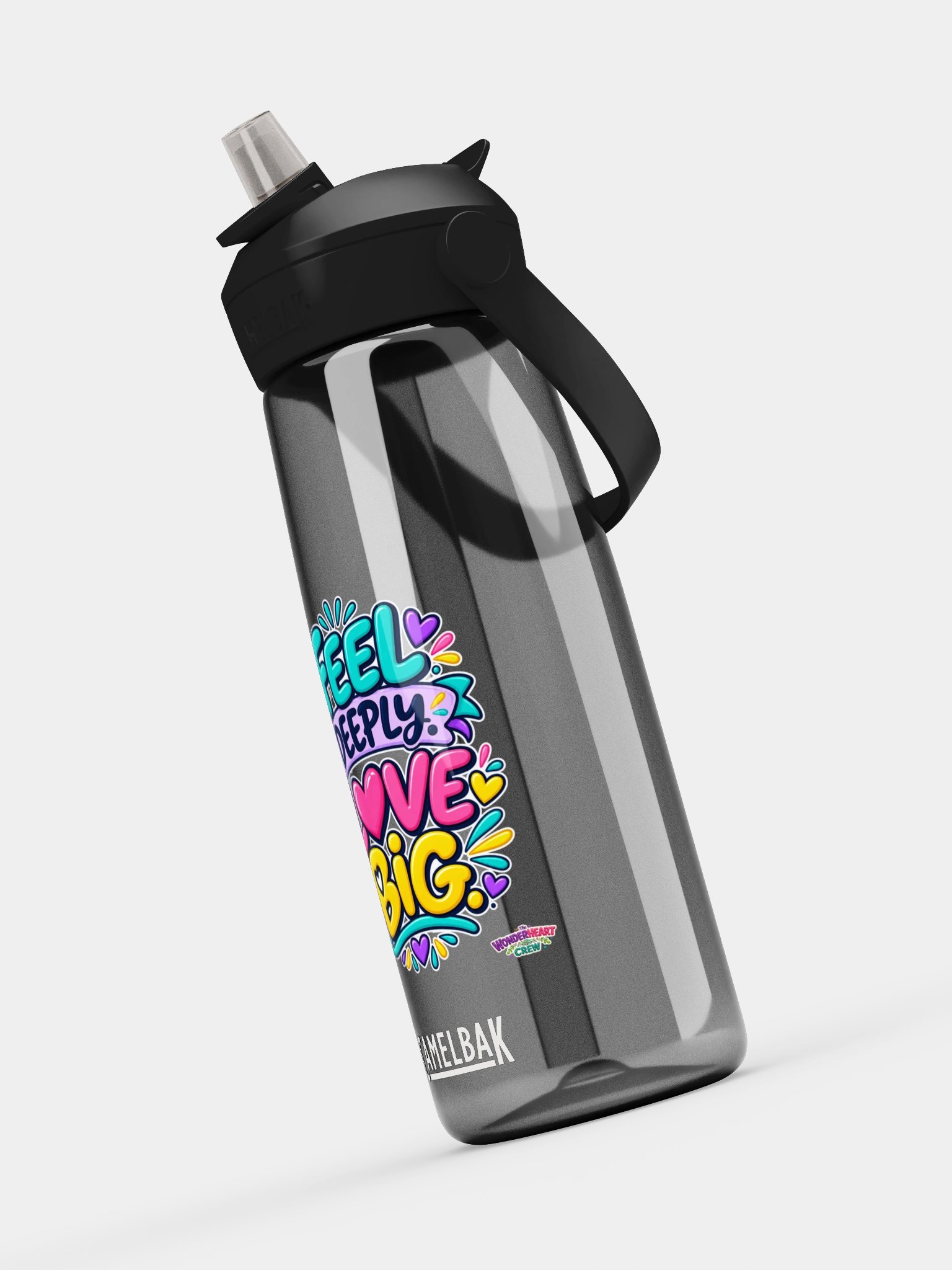 CamelBak Thrive® Flip Straw Inspirational Water Bottle - Feel Deeply. Love Big. product image (6)