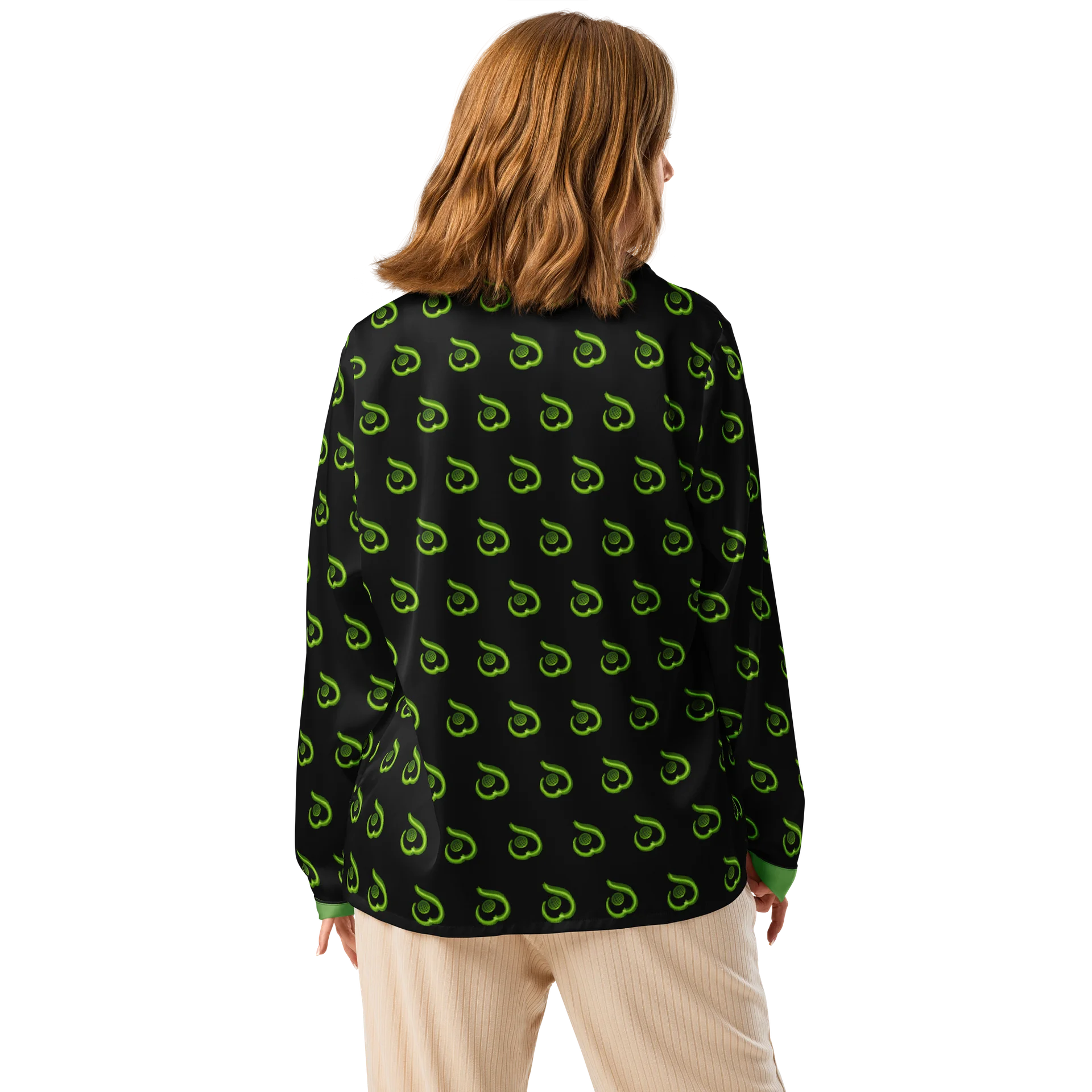 WILLOWISP Field Agent Patterned Long Sleeve Pajama Top product image (2)