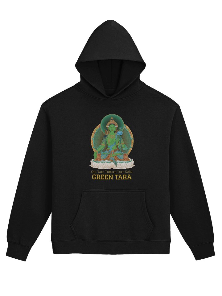 Green Tara Hoodie — Unisex product image (2)