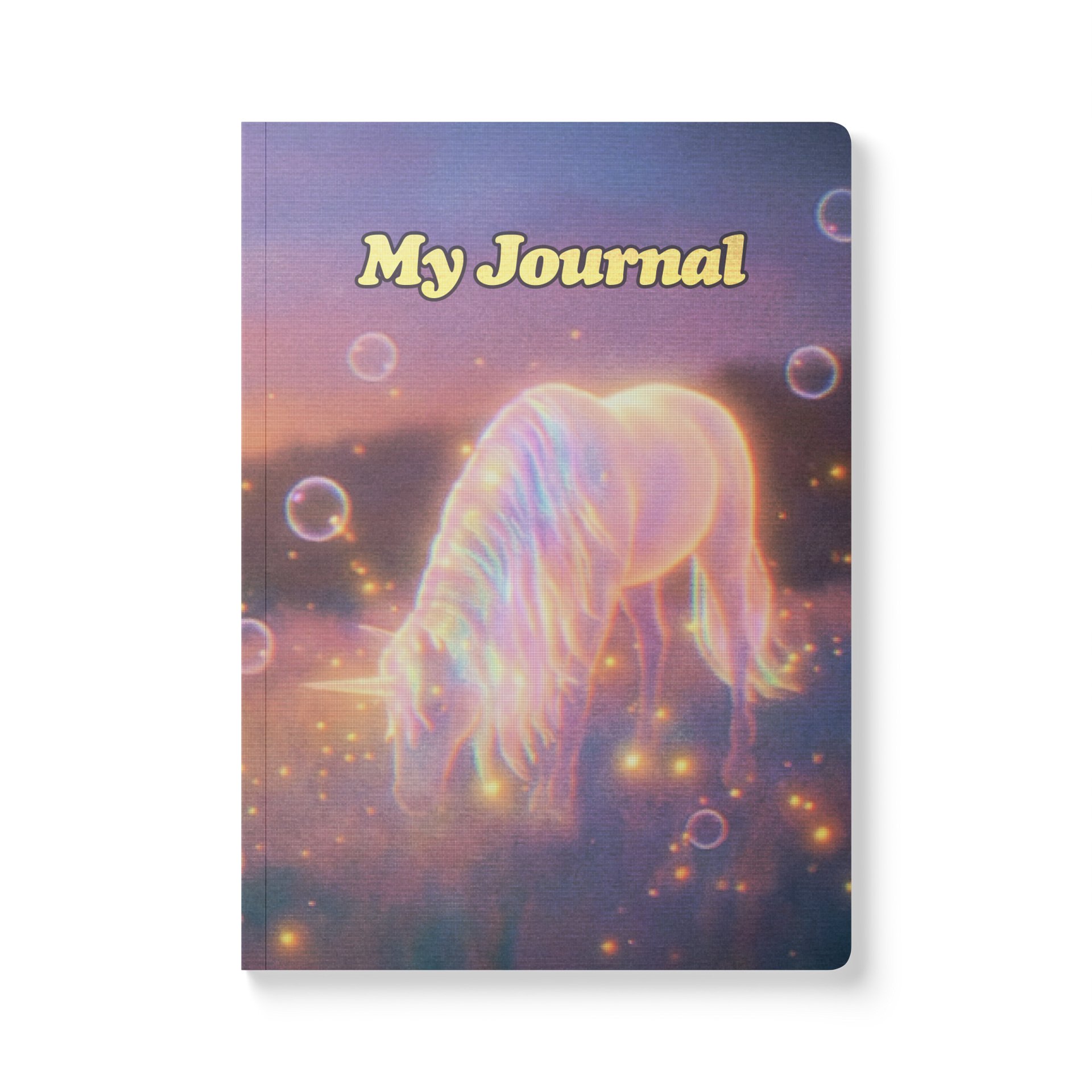 Unicorn Blank Journal – Lined Notebook for Writing, Journaling, and Creative Ideas product image (1)