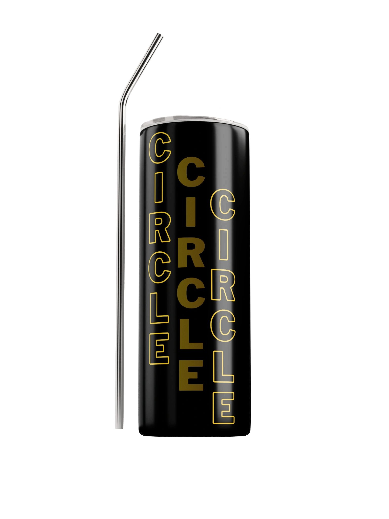 CIRCLE Gold Pattern Tumbler product image (1)