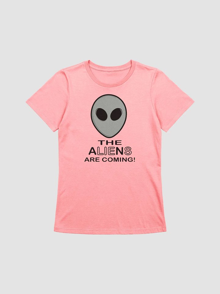 The Aliens Are Coming! - Bella+Canvas Women's Supersoft Relaxed-fit T-Shirt product image (2)
