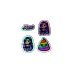 Rainbow Bash Sticker Sheet