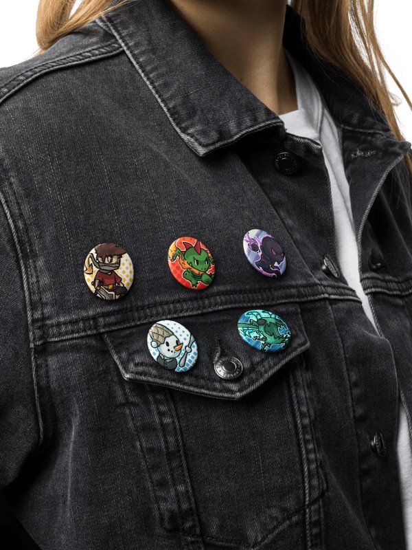 SFrT Main 5 Character Pins product image (3)