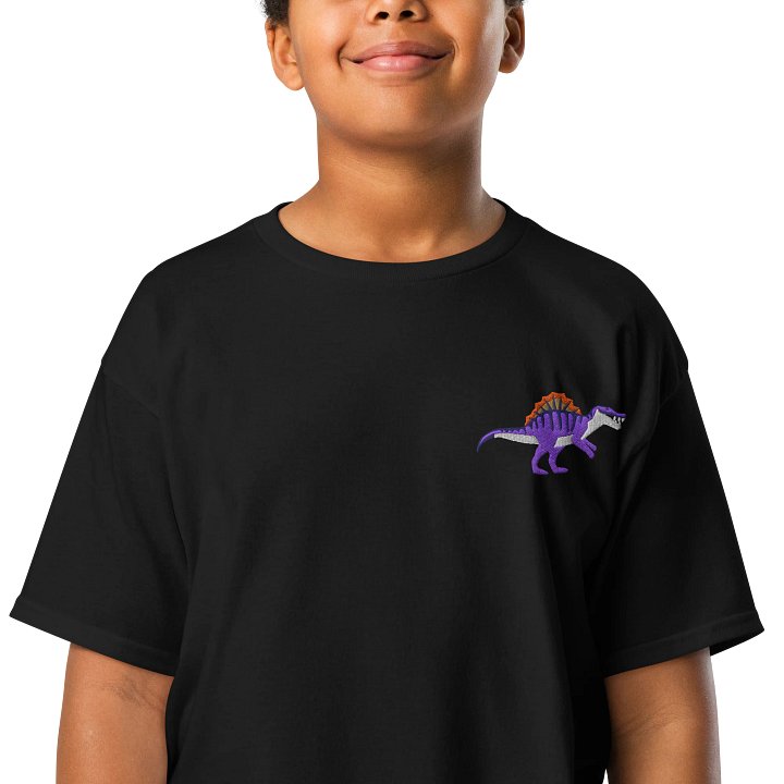 Youth Spinosaurus Embroidered T-Shirt product image (8)